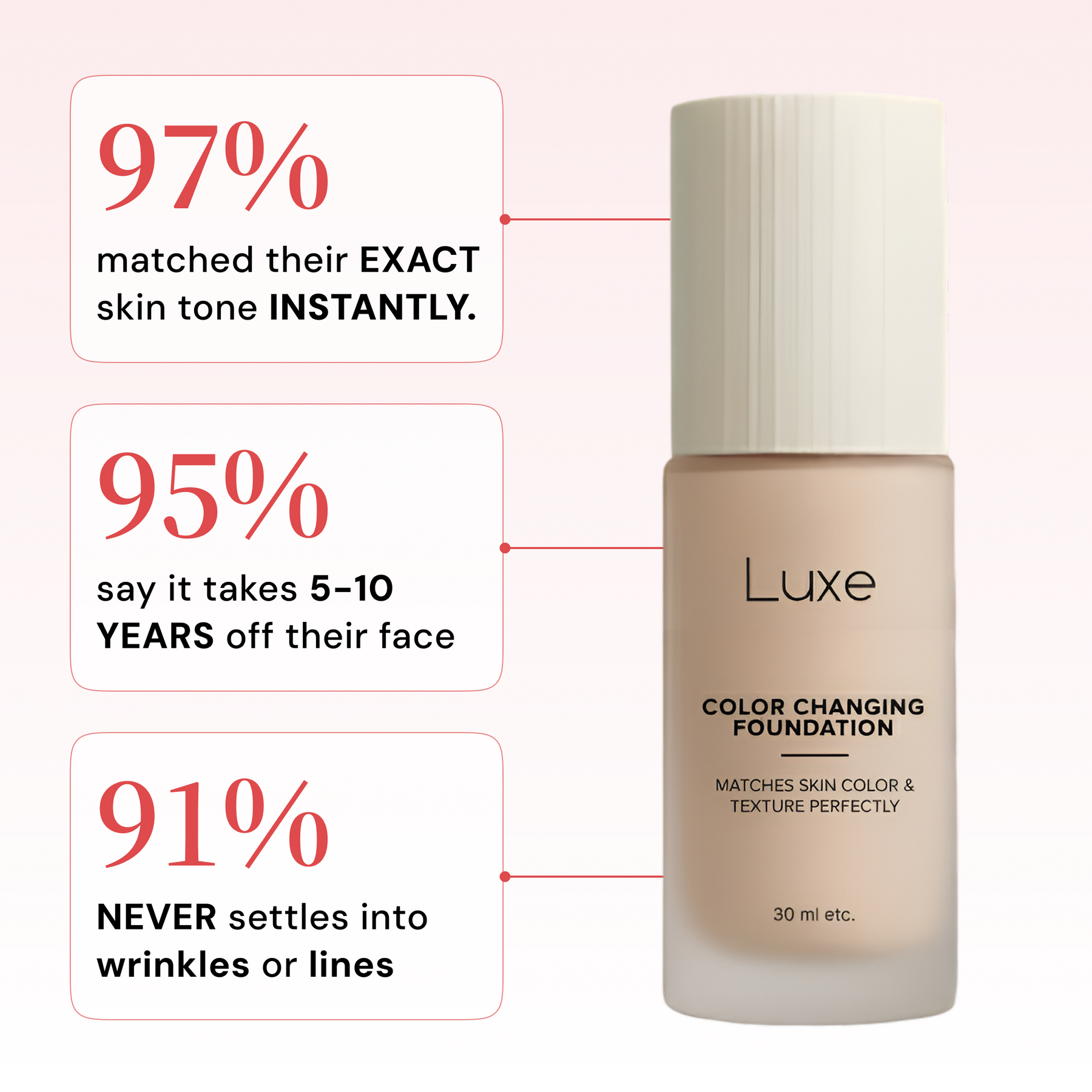 Luxe - Color Changing Foundation