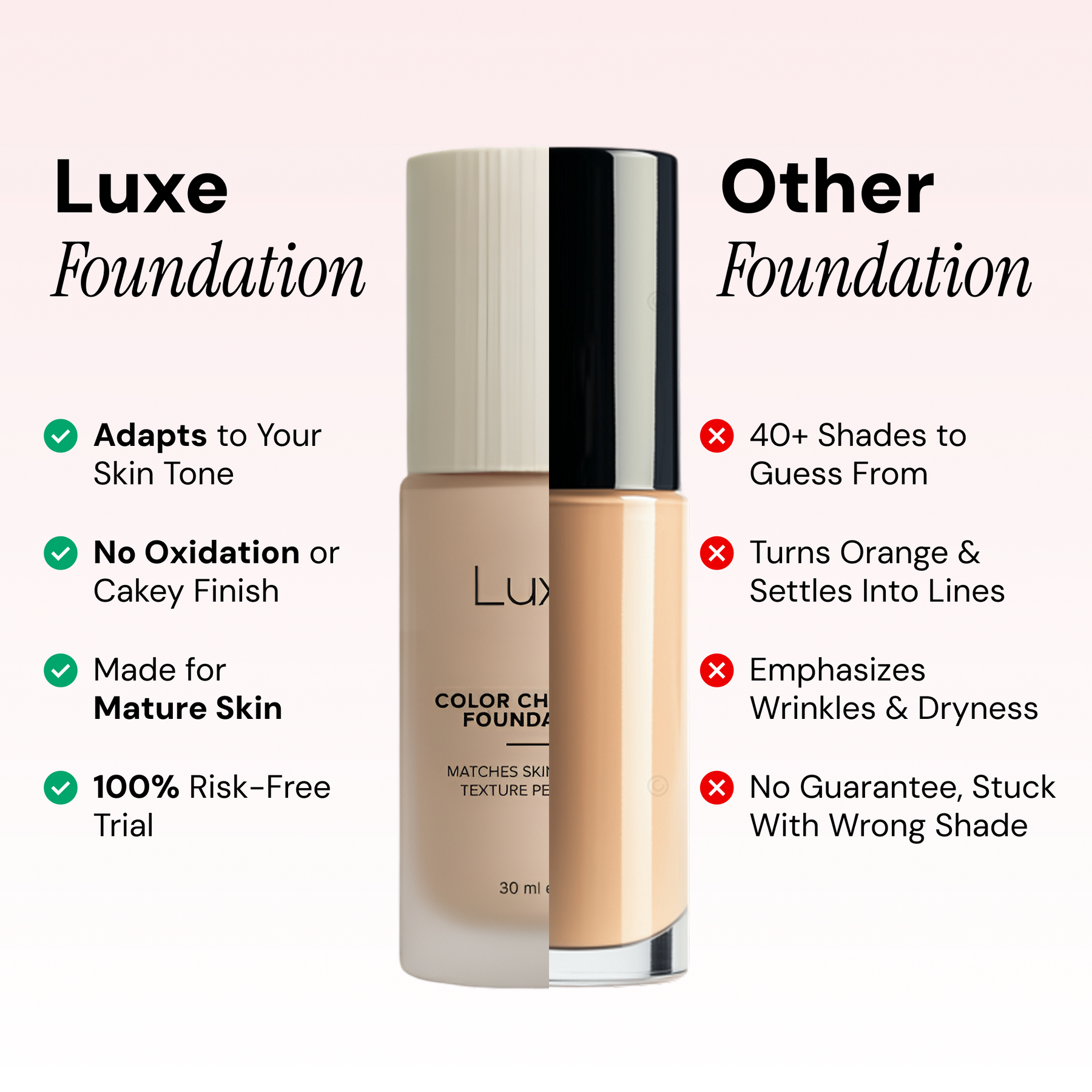 Luxe - Color Changing Foundation
